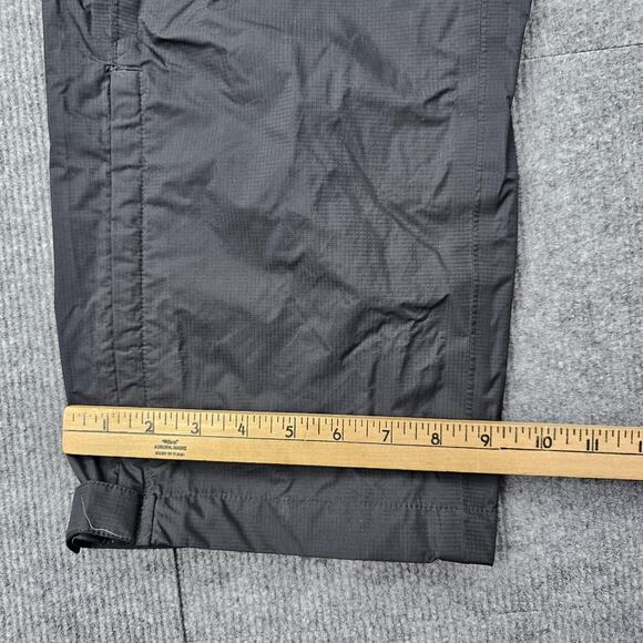 The North Face Pants Womens Large Black HyVent DT Waterproof Rain Hiking Utility - Picture 4 of 10